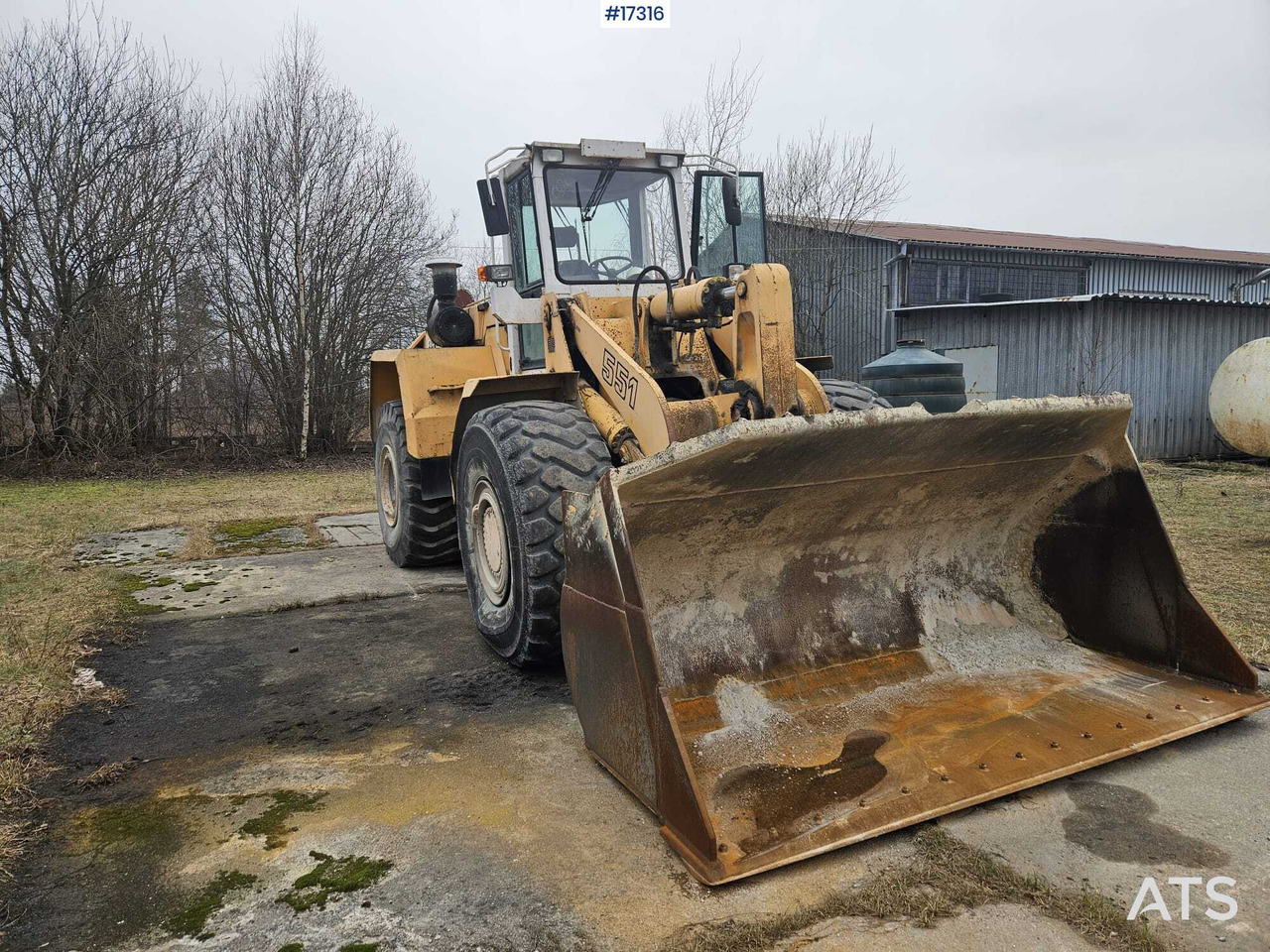 LIEBHERR L551 wheel loader (1995) - Wheel loader: gambar 3 LIEBHERR L551 wheel loader (1995) - Wheel loader: gambar 3