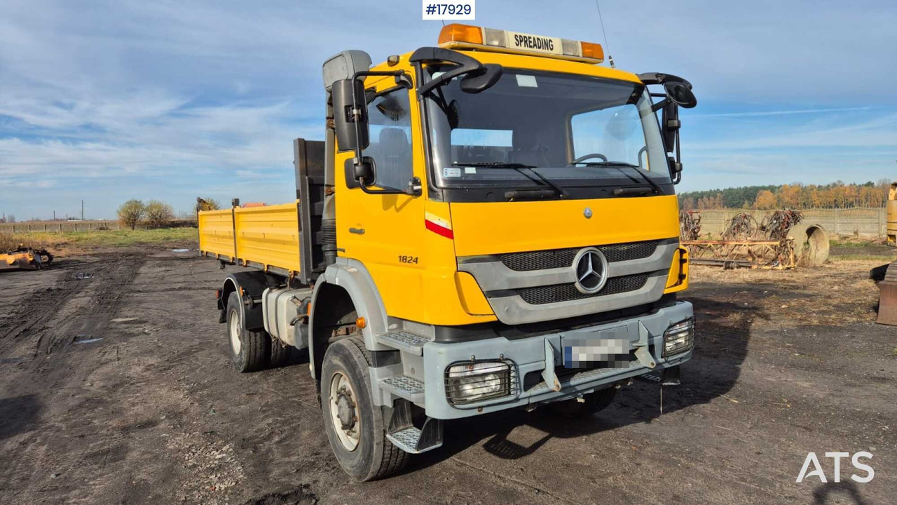 Mercedes-Benz 1824 4x4 dump truck (2005) - Truk jungkit: gambar 3 Mercedes-Benz 1824 4x4 dump truck (2005) - Truk jungkit: gambar 3