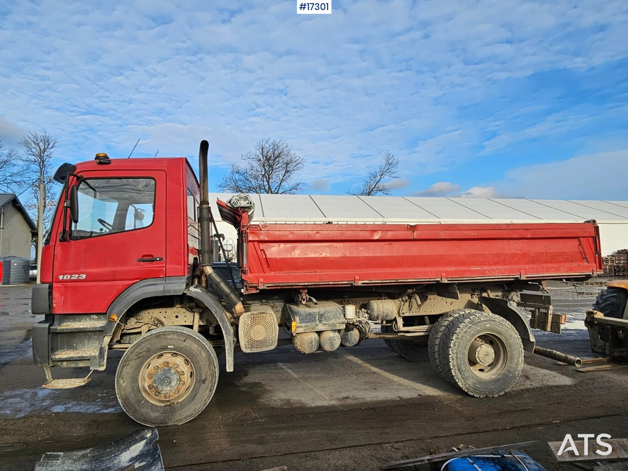 Mercedes-Benz Atego 1823 4x4 Tipper (2004) - Truk jungkit: gambar 5 Mercedes-Benz Atego 1823 4x4 Tipper (2004) - Truk jungkit: gambar 5