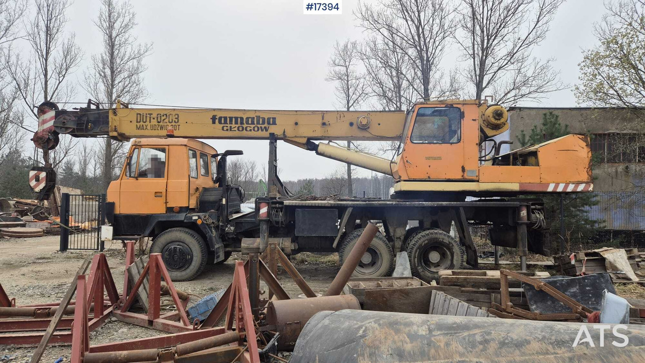 Mobile crane TATRA 815 DUT0203 (1990) - Derek bergerak: gambar 5 Mobile crane TATRA 815 DUT0203 (1990) - Derek bergerak: gambar 5