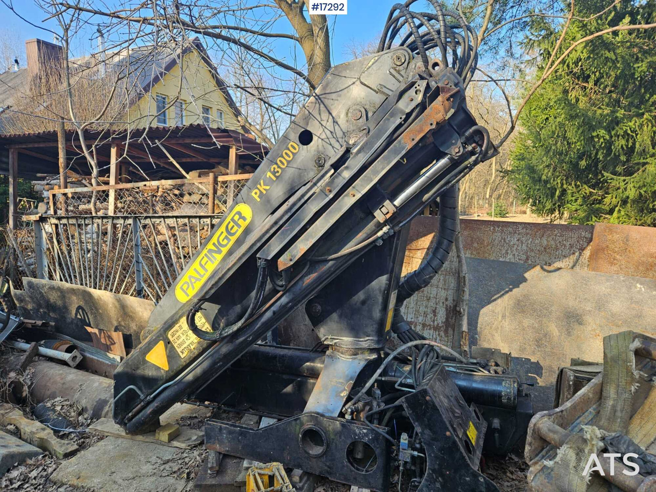 PALFINGER PK 13000 hydraulic crane (1997) - Derek pemuat: gambar 1 PALFINGER PK 13000 hydraulic crane (1997) - Derek pemuat: gambar 1