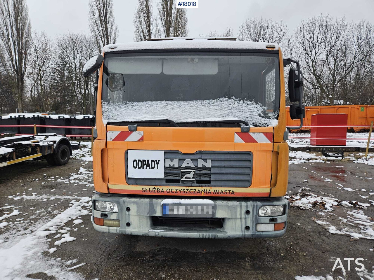 Samochód ciężarowy MAN TGA 12.180 (2007) zabudowa śmieciarki EKOCEL mini - Truk sampah: gambar 2 Samochód ciężarowy MAN TGA 12.180 (2007) zabudowa śmieciarki EKOCEL mini - Truk sampah: gambar 2