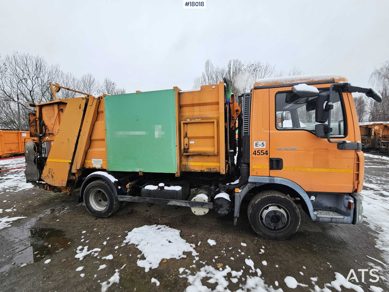 Samochód ciężarowy MAN TGA 12.180 (2007) zabudowa śmieciarki EKOCEL mini - Truk sampah: gambar 5 Samochód ciężarowy MAN TGA 12.180 (2007) zabudowa śmieciarki EKOCEL mini - Truk sampah: gambar 5