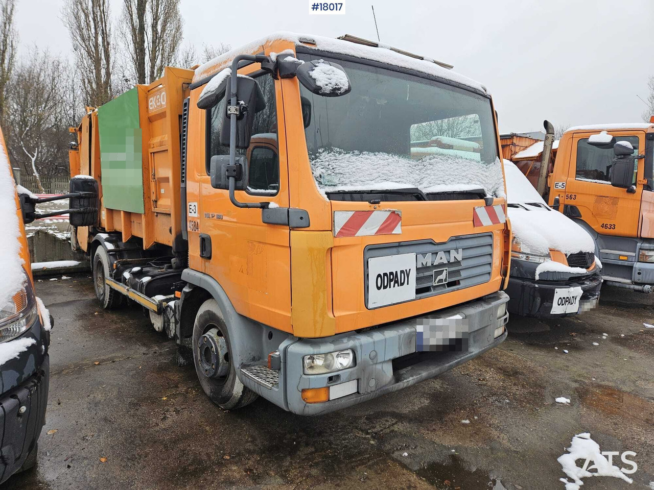 Truck MAN TGA 12.180 (2007) with EKOCEL mini garbage truck body - Truk sampah: gambar 3 Truck MAN TGA 12.180 (2007) with EKOCEL mini garbage truck body - Truk sampah: gambar 3