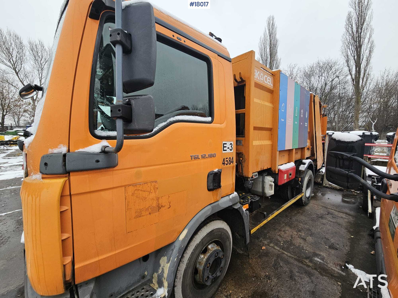 Truck MAN TGA 12.180 (2007) with EKOCEL mini garbage truck body - Truk sampah: gambar 5 Truck MAN TGA 12.180 (2007) with EKOCEL mini garbage truck body - Truk sampah: gambar 5