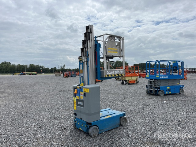 2008 Genie GR-20 Vertical Mast Lift - Lift tiang vertikal: gambar 4 2008 Genie GR-20 Vertical Mast Lift - Lift tiang vertikal: gambar 4