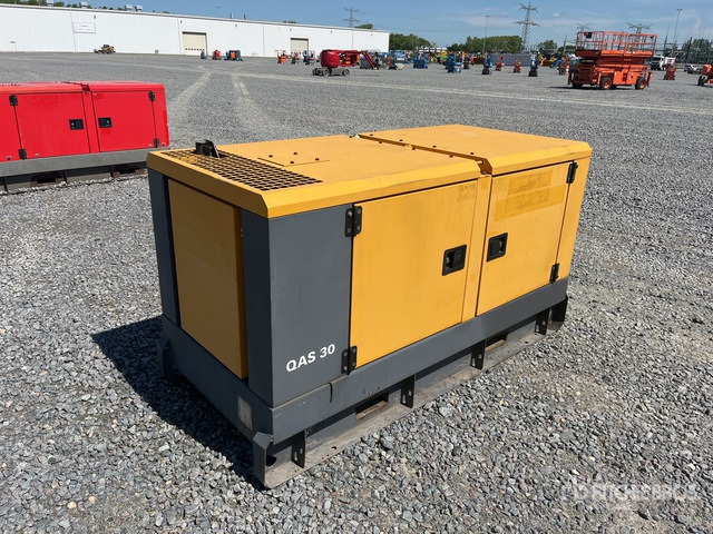 2014 Atlas Copco QAS30 30 kVA Skid-Mounted Generator Set - Genset: gambar 1 2014 Atlas Copco QAS30 30 kVA Skid-Mounted Generator Set - Genset: gambar 1