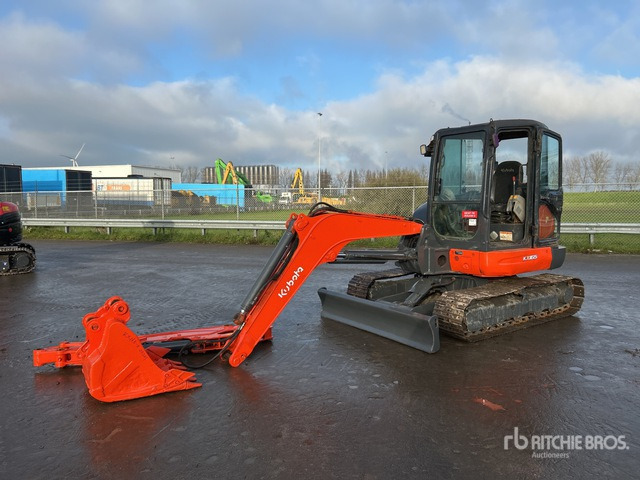 2015 Kubota KX165-5 Mini Excavator: <6.6t - Ekskavator mini: gambar 1 2015 Kubota KX165-5 Mini Excavator: <6.6t - Ekskavator mini: gambar 1