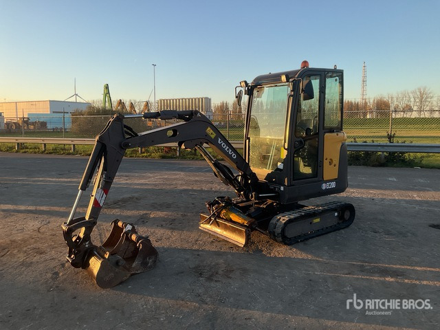 2017 Volvo EC20D Minigraafmachine: <6,6t - Ekskavator mini: gambar 2 2017 Volvo EC20D Minigraafmachine: <6,6t - Ekskavator mini: gambar 2