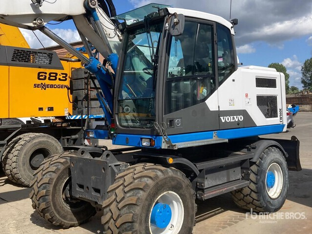 2017 Volvo EW160E Wheel Excavator - Ekskavator roda: gambar 1 2017 Volvo EW160E Wheel Excavator - Ekskavator roda: gambar 1