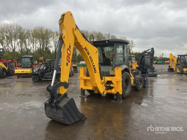 2018 New Holland B80B-SS 4x4 Backhoe Loader - Backhoe loader: gambar 3 2018 New Holland B80B-SS 4x4 Backhoe Loader - Backhoe loader: gambar 3