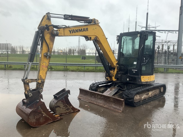 2018 Yanmar ViO50 Mini Excavator: <6.6t - Ekskavator mini: gambar 1 2018 Yanmar ViO50 Mini Excavator: <6.6t - Ekskavator mini: gambar 1