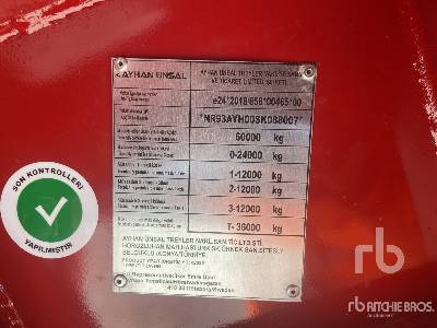 AYHAN UNSAL 2025 - Semi-trailer low bed: gambar 5 AYHAN UNSAL 2025 - Semi-trailer low bed: gambar 5