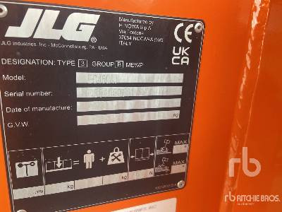 JLG EC450AJ 2WD Electric - Boom artikulasi: gambar 5 JLG EC450AJ 2WD Electric - Boom artikulasi: gambar 5