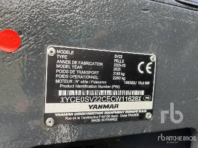 YANMAR SV22CR BL P4M C (Unused) - Ekskavator mini: gambar 2 YANMAR SV22CR BL P4M C (Unused) - Ekskavator mini: gambar 2
