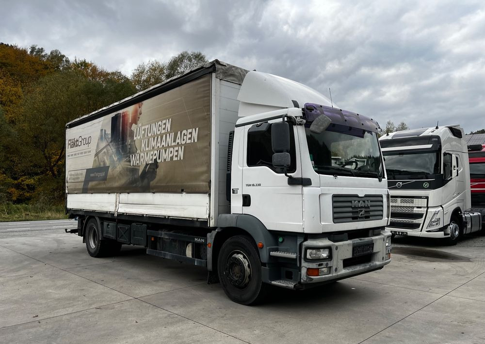 MAN TGM 18.330 4x2 // Zabudowa Burtowa // Manual // Specjalny // Ładowność 9600kg // - Truk dengan terpal samping: gambar 3 MAN TGM 18.330 4x2 // Zabudowa Burtowa // Manual // Specjalny // Ładowność 9600kg // - Truk dengan terpal samping: gambar 3