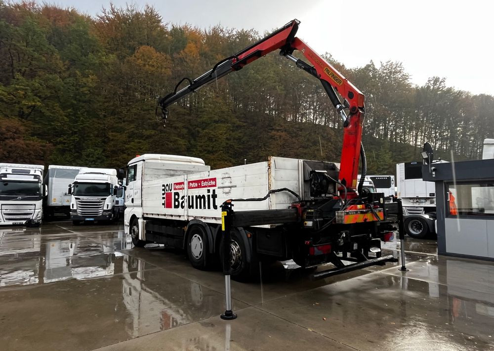 MAN TGX 26.440 // 2009 // Palfinger PK 12001EH Radio // Oś skrętna i podnoszona // - Truk flatbed, Truk derek: gambar 4 MAN TGX 26.440 // 2009 // Palfinger PK 12001EH Radio // Oś skrętna i podnoszona // - Truk flatbed, Truk derek: gambar 4