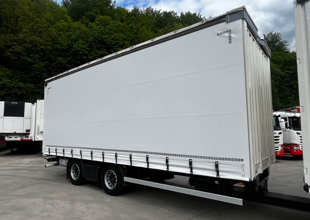 Truk dengan terpal samping Scania R410 // 2018 // Retarder //  Tandem 7.7+7.7 // Przyczepa Krone // Oś podnosozna //: gambar 10