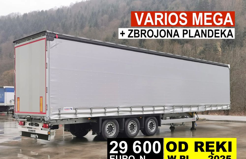 Schmitz Cargobull MEGA VARIOS - Semi-trailer dengan terpal samping: gambar 1 Schmitz Cargobull MEGA VARIOS - Semi-trailer dengan terpal samping: gambar 1