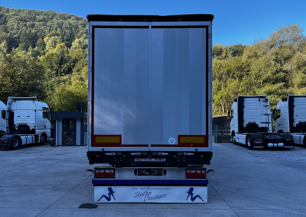 Schwarzmuller Firanka Standard // Oś podnoszona // Jak nowa !! // Mało używana // - Semi-trailer dengan terpal samping: gambar 2 Schwarzmuller Firanka Standard // Oś podnoszona // Jak nowa !! // Mało używana // - Semi-trailer dengan terpal samping: gambar 2
