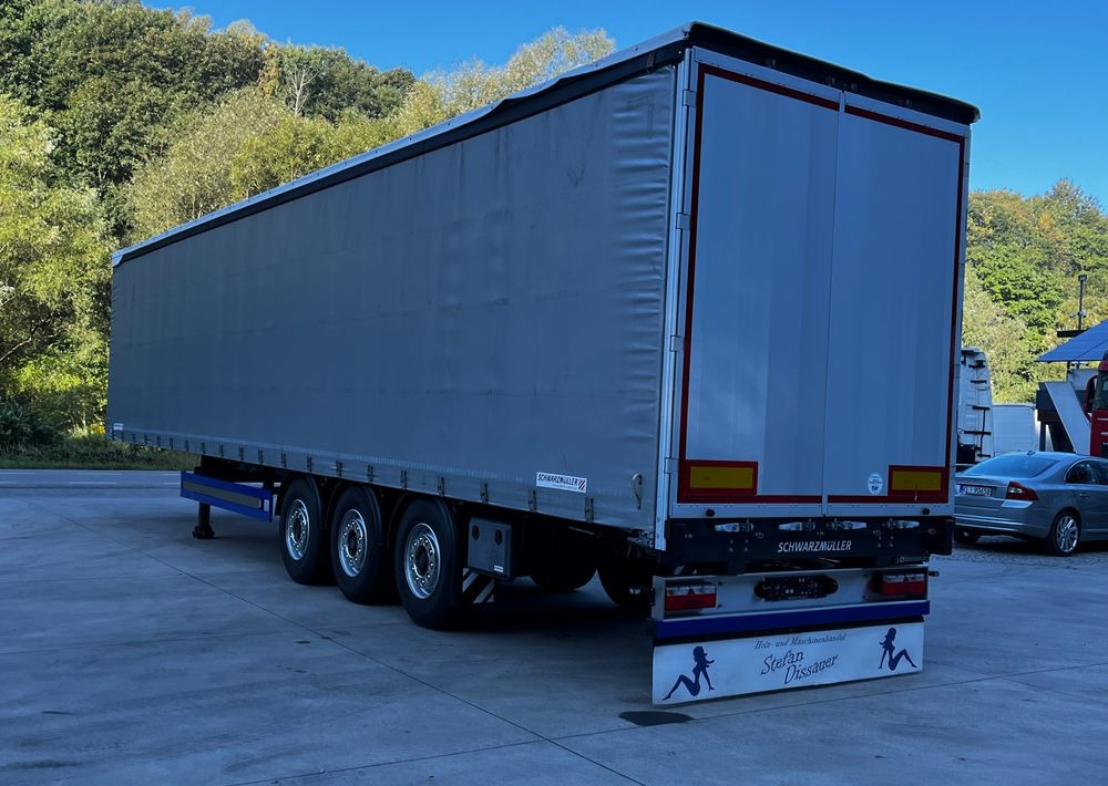 Schwarzmuller Firanka Standard // Oś podnoszona // Jak nowa !! // Mało używana // - Semi-trailer dengan terpal samping: gambar 3 Schwarzmuller Firanka Standard // Oś podnoszona // Jak nowa !! // Mało używana // - Semi-trailer dengan terpal samping: gambar 3