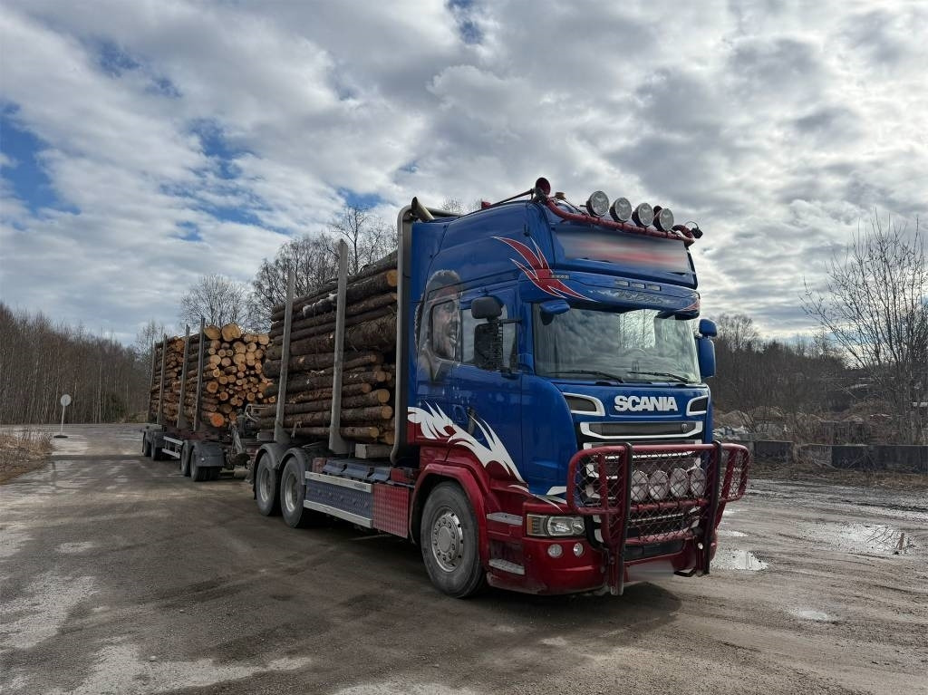 Scania R 730 6x4 Jonsered J1088S - Truk logging: gambar 2 Scania R 730 6x4 Jonsered J1088S - Truk logging: gambar 2