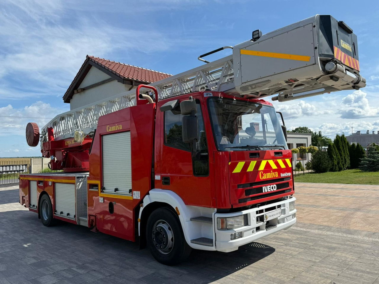 Iveco EuroCargo 130 130E24 Drabina strażacka Camiva Epas 30 - Truk pemadam kebakaran: gambar 4 Iveco EuroCargo 130 130E24 Drabina strażacka Camiva Epas 30 - Truk pemadam kebakaran: gambar 4