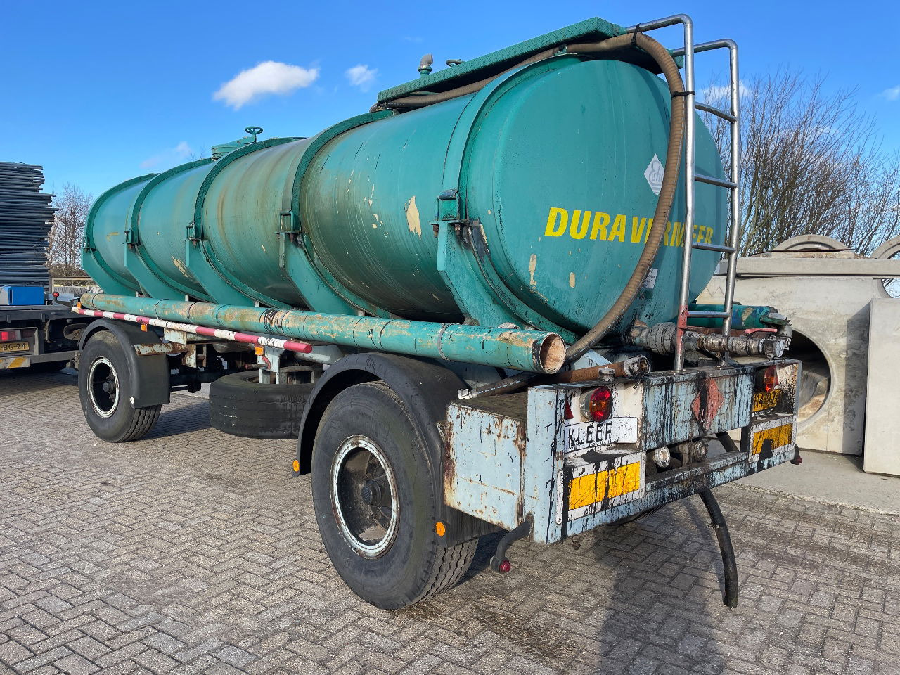 Burg Bitumen tank inox 14.000L - Trailer tangki: gambar 2 Burg Bitumen tank inox 14.000L - Trailer tangki: gambar 2