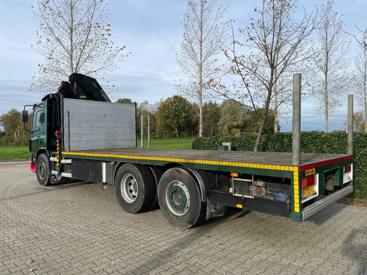 DAF CF 75.310 With Palfinger PK20002 crane - Truk flatbed, Truk derek: gambar 4 DAF CF 75.310 With Palfinger PK20002 crane - Truk flatbed, Truk derek: gambar 4