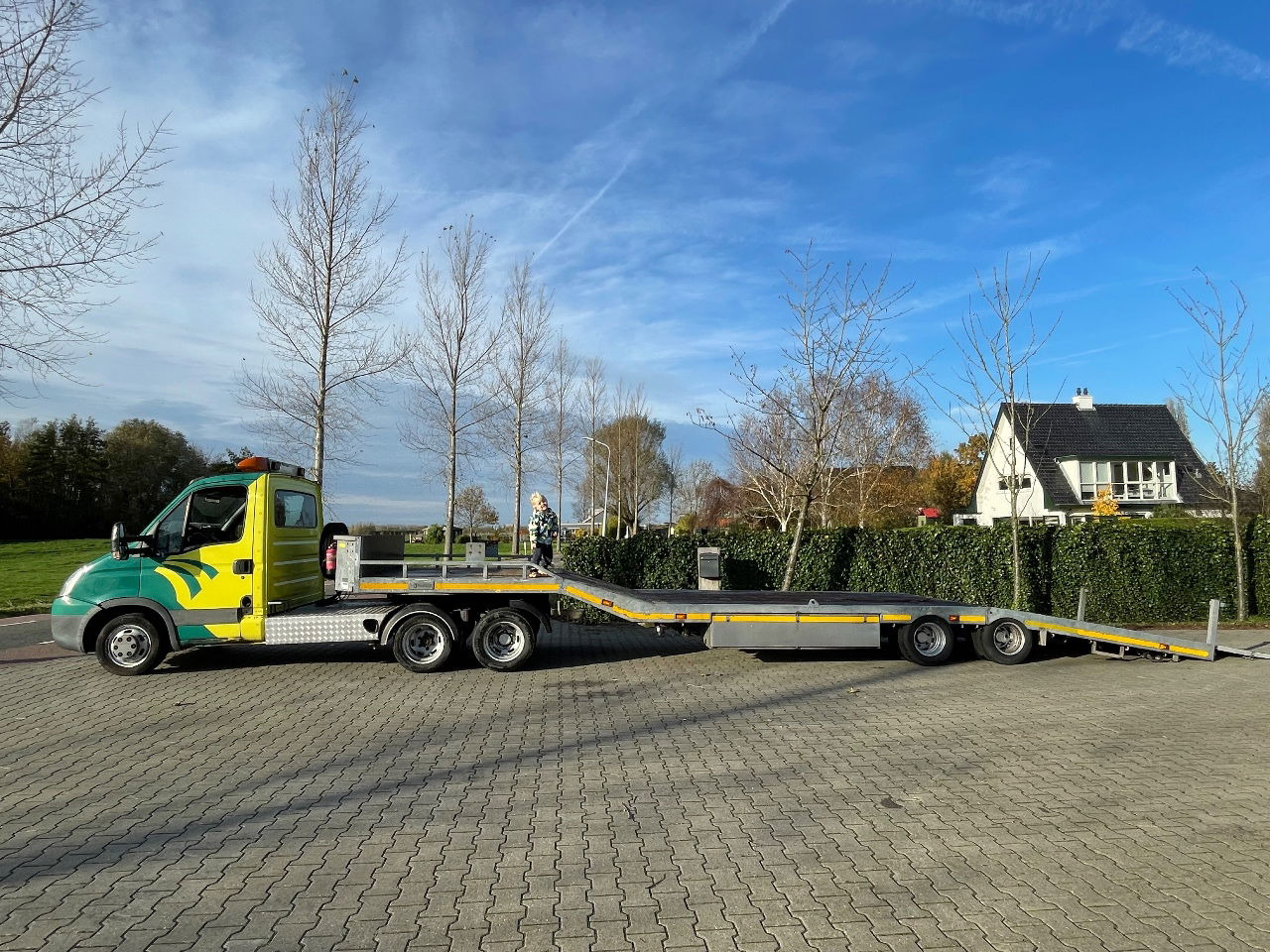 Iveco Daily 35C18 - Tractor head mini, Semi-trailer autotransporter: gambar 2 Iveco Daily 35C18 - Tractor head mini, Semi-trailer autotransporter: gambar 2