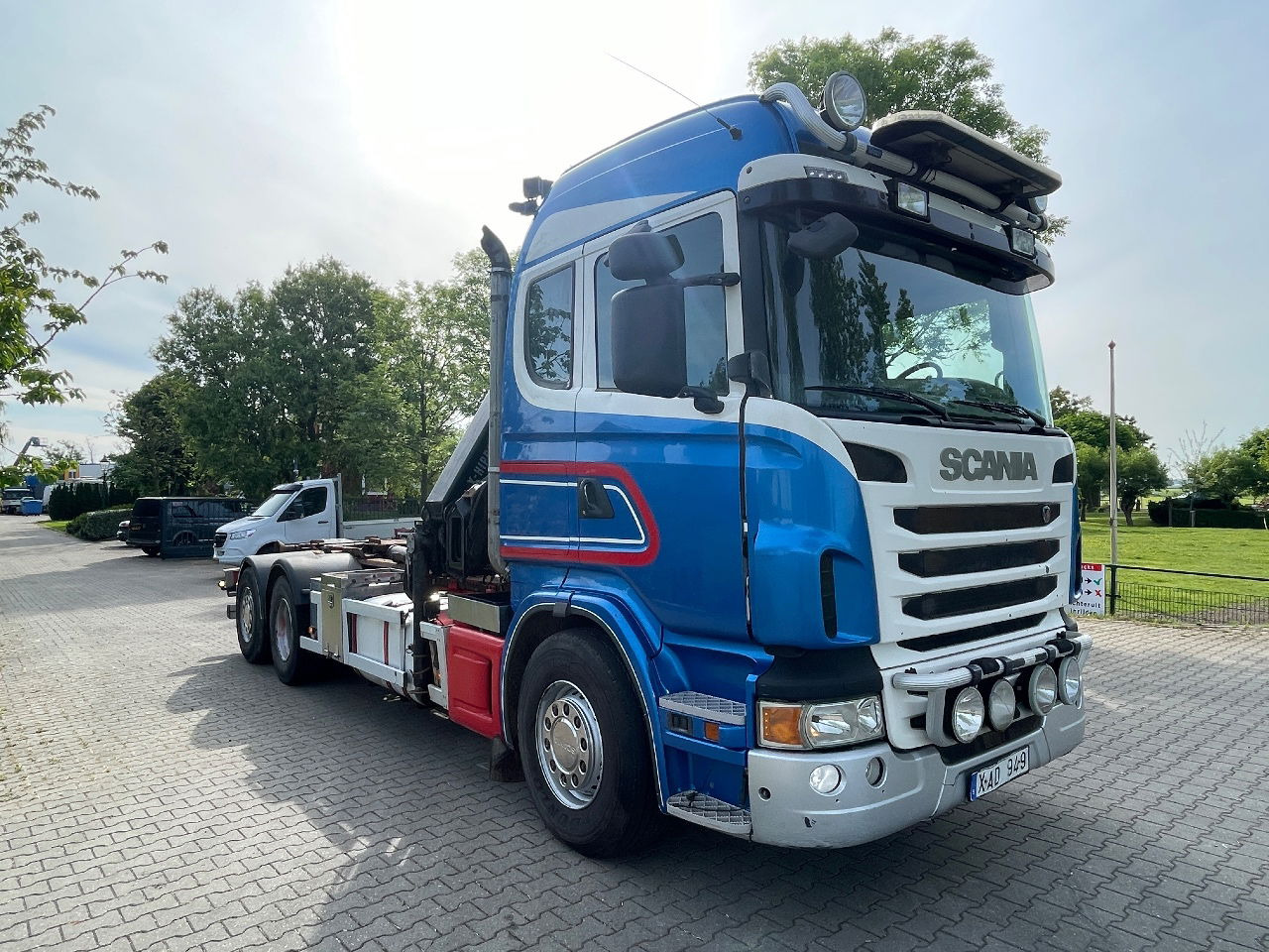 Scania R480 - Pengangkut kontainer/ Container truck, Truk derek: gambar 5 Scania R480 - Pengangkut kontainer/ Container truck, Truk derek: gambar 5