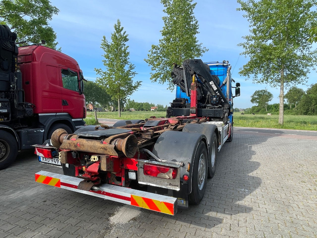 Scania R480 - Pengangkut kontainer/ Container truck, Truk derek: gambar 4 Scania R480 - Pengangkut kontainer/ Container truck, Truk derek: gambar 4
