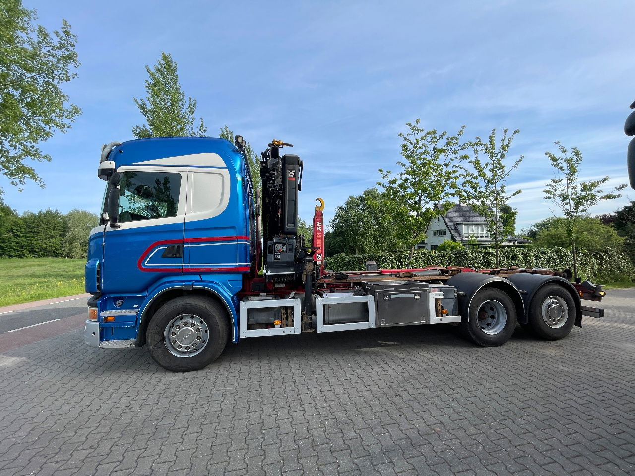 Scania R480 - Pengangkut kontainer/ Container truck, Truk derek: gambar 2 Scania R480 - Pengangkut kontainer/ Container truck, Truk derek: gambar 2