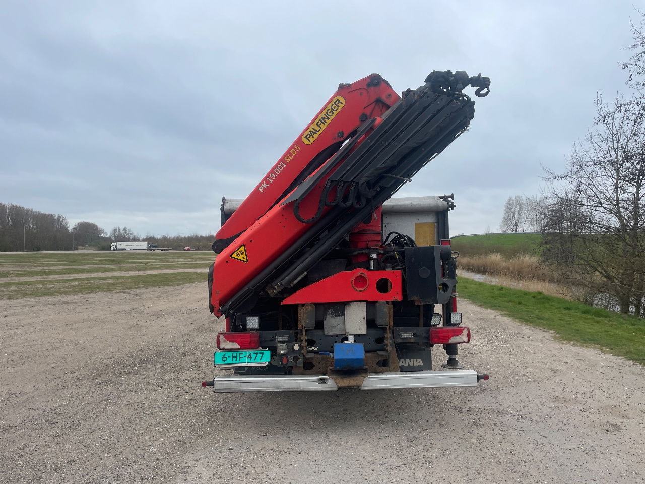 Scania R480 with Palfinger PK 19.001 SLD crane - Truk flatbed: gambar 4 Scania R480 with Palfinger PK 19.001 SLD crane - Truk flatbed: gambar 4