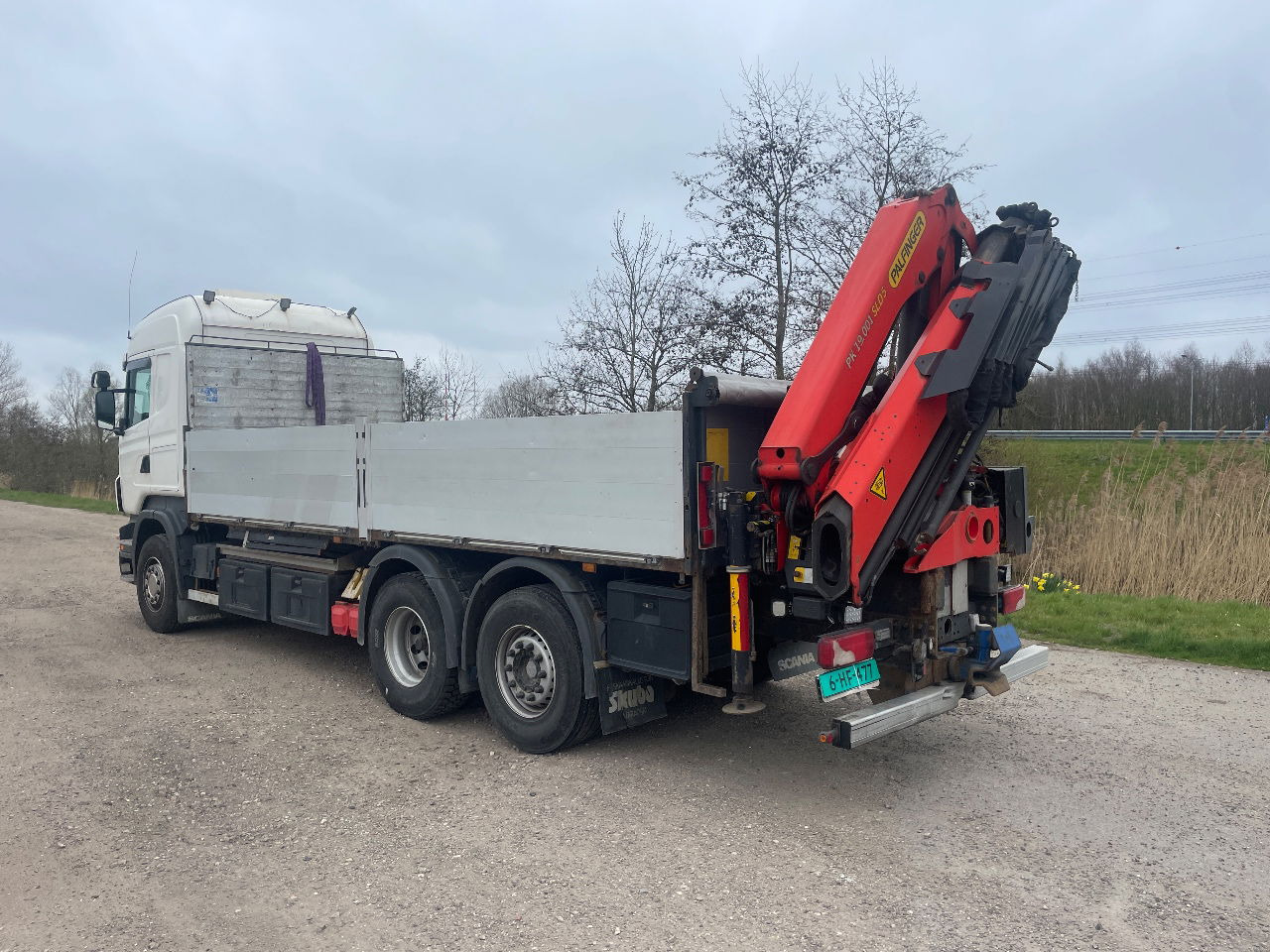Scania R480 with Palfinger PK 19.001 SLD crane - Truk flatbed: gambar 3 Scania R480 with Palfinger PK 19.001 SLD crane - Truk flatbed: gambar 3