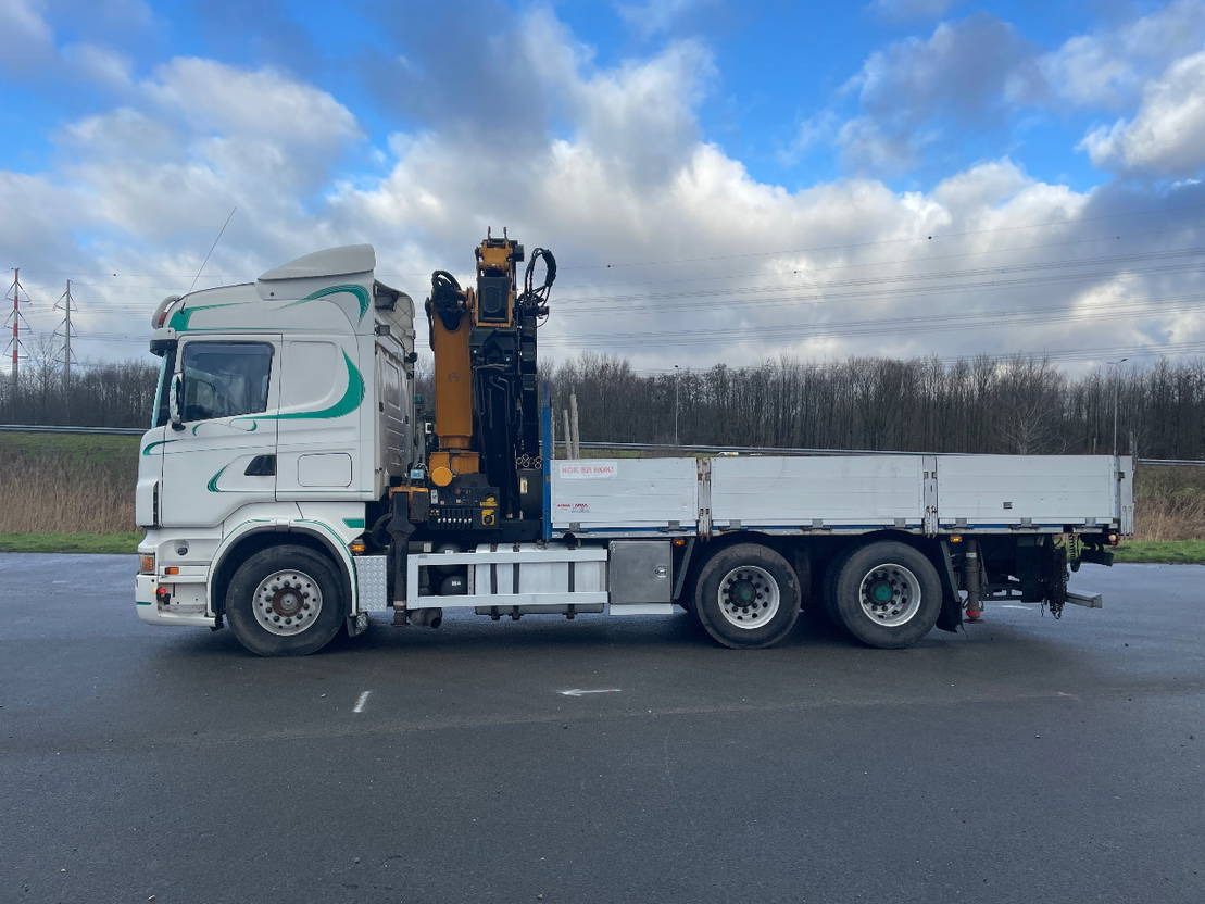 Scania R580 V8 Effer 370 crane with jib and winch - Truk derek: gambar 3 Scania R580 V8 Effer 370 crane with jib and winch - Truk derek: gambar 3