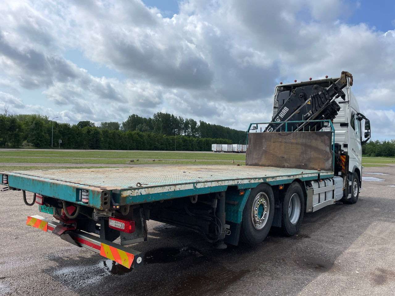 Truk derek Volvo FH 13.540 FH 540 with hiab 477 e6 with remote: gambar 6