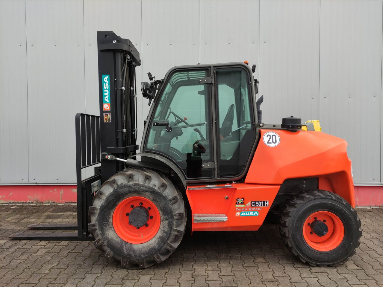 Ausa C 501 HX 4 - Forklift medan kasar: gambar 1 Ausa C 501 HX 4 - Forklift medan kasar: gambar 1