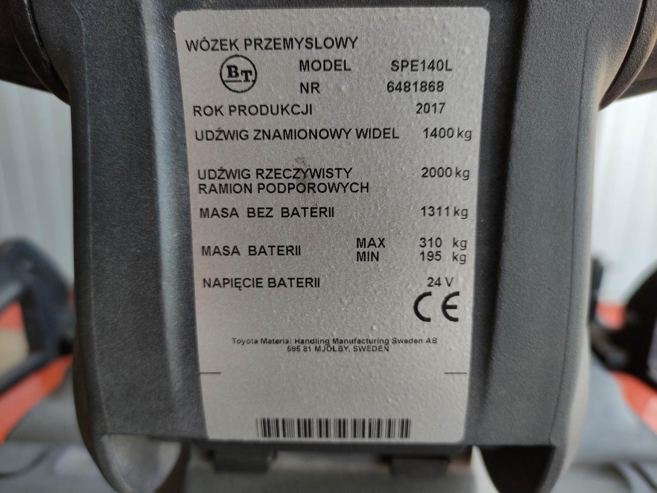 BT SPE140 L - Penumpuk: gambar 5 BT SPE140 L - Penumpuk: gambar 5