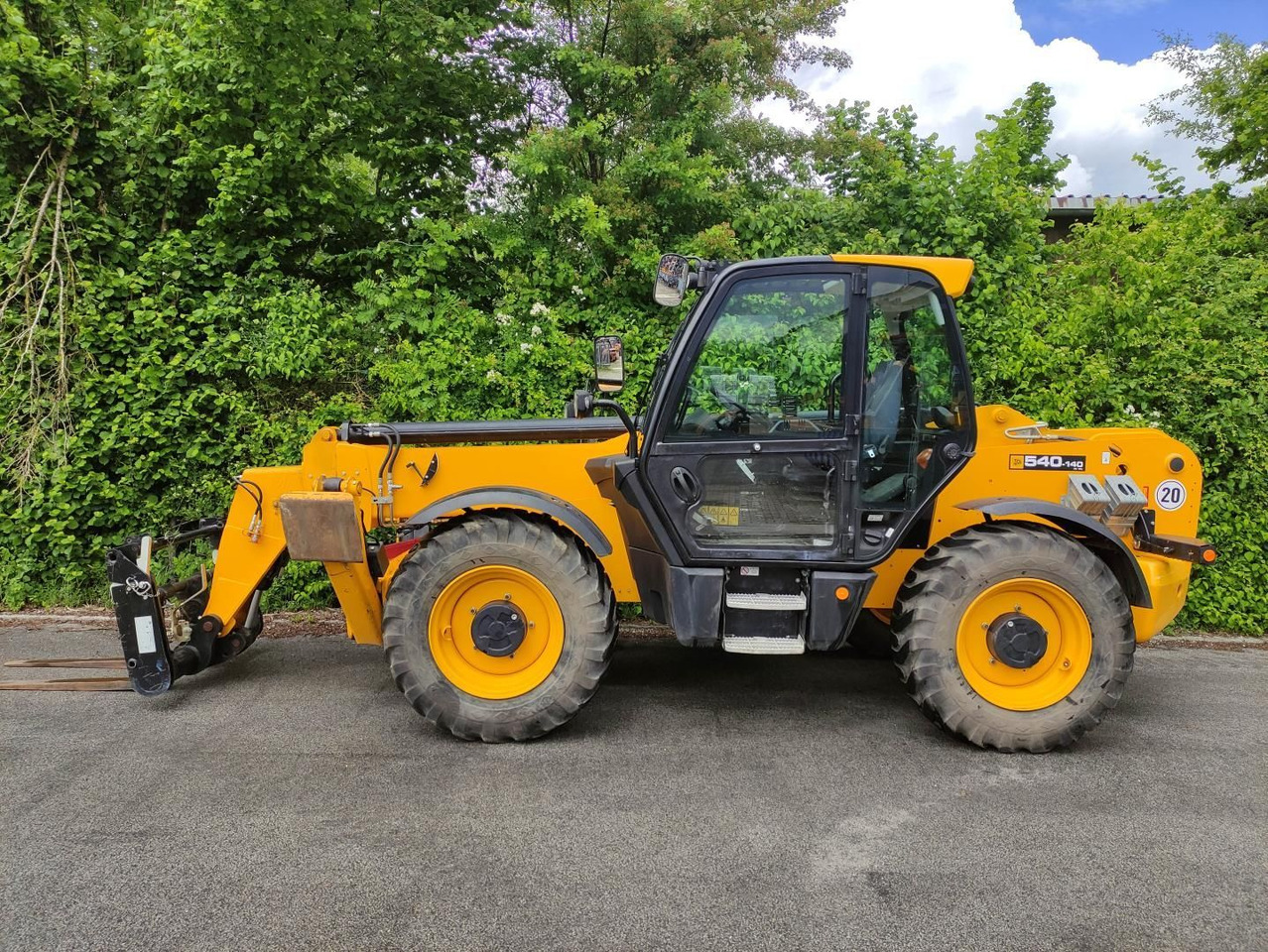 JCB 540V140 Hi Viz - Telehandler: gambar 1 JCB 540V140 Hi Viz - Telehandler: gambar 1