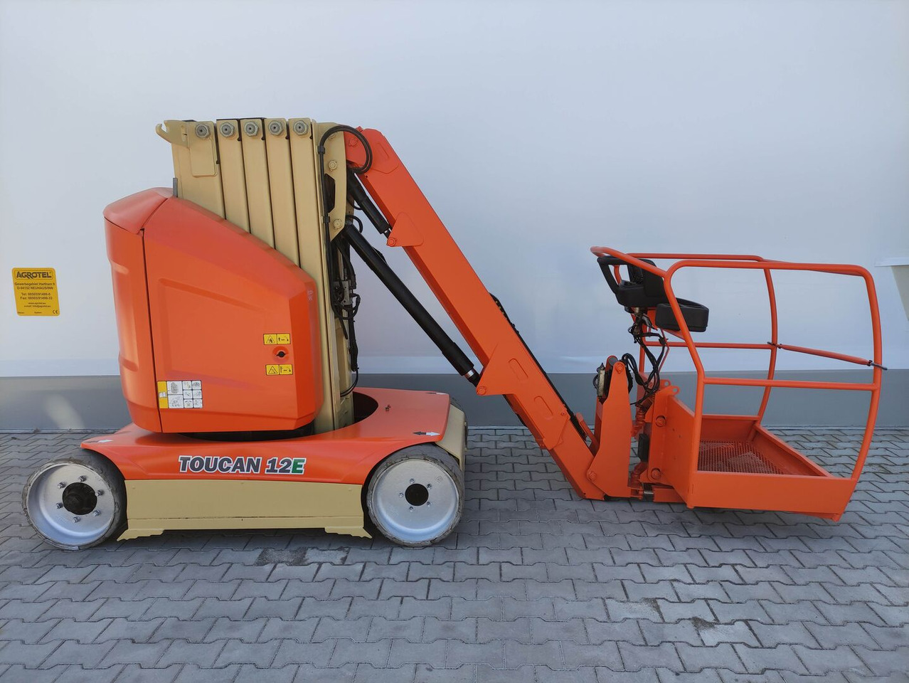 JLG Toucan 12 E (LACK NEU) - Lift tiang vertikal: gambar 2 JLG Toucan 12 E (LACK NEU) - Lift tiang vertikal: gambar 2