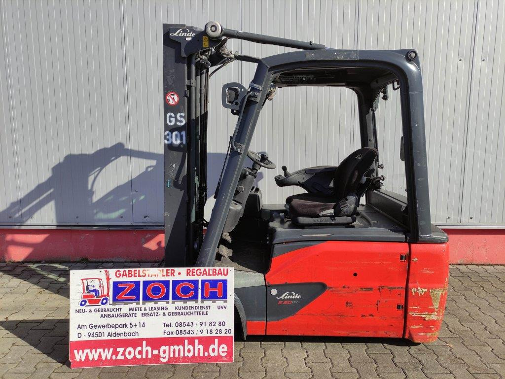 Linde E20L-02-386 - Forklift listrik: gambar 1 Linde E20L-02-386 - Forklift listrik: gambar 1