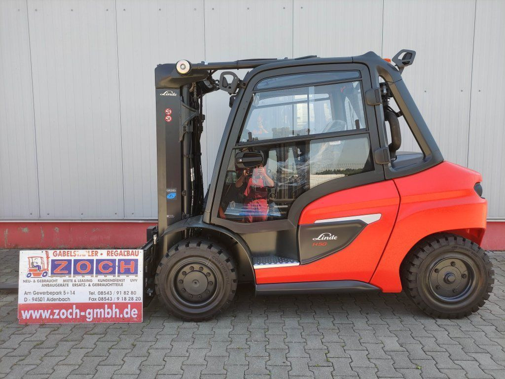 Linde H50D-01/600-120 *Containerfähig NEU* - Forklift diesel: gambar 1 Linde H50D-01/600-120 *Containerfähig NEU* - Forklift diesel: gambar 1