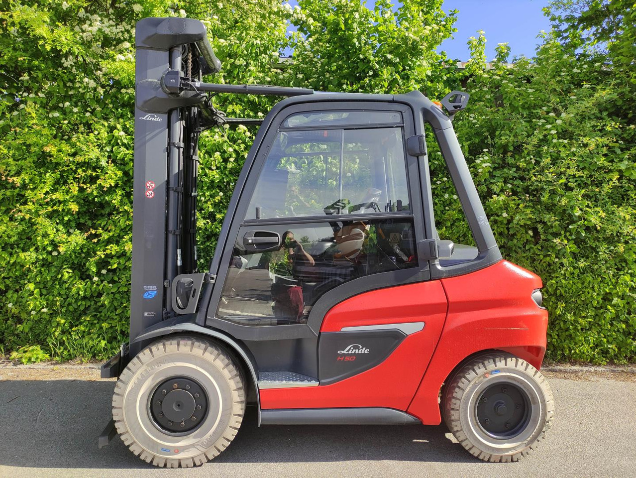 Linde H50D-1204 - Forklift diesel: gambar 1 Linde H50D-1204 - Forklift diesel: gambar 1