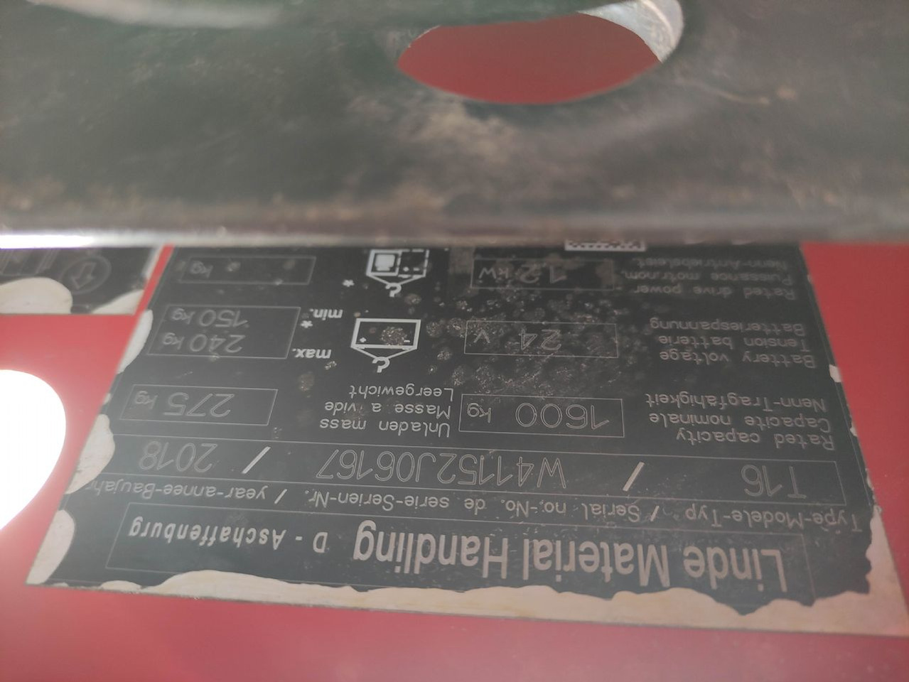 Linde T16-1152 - Truk pallet: gambar 5 Linde T16-1152 - Truk pallet: gambar 5