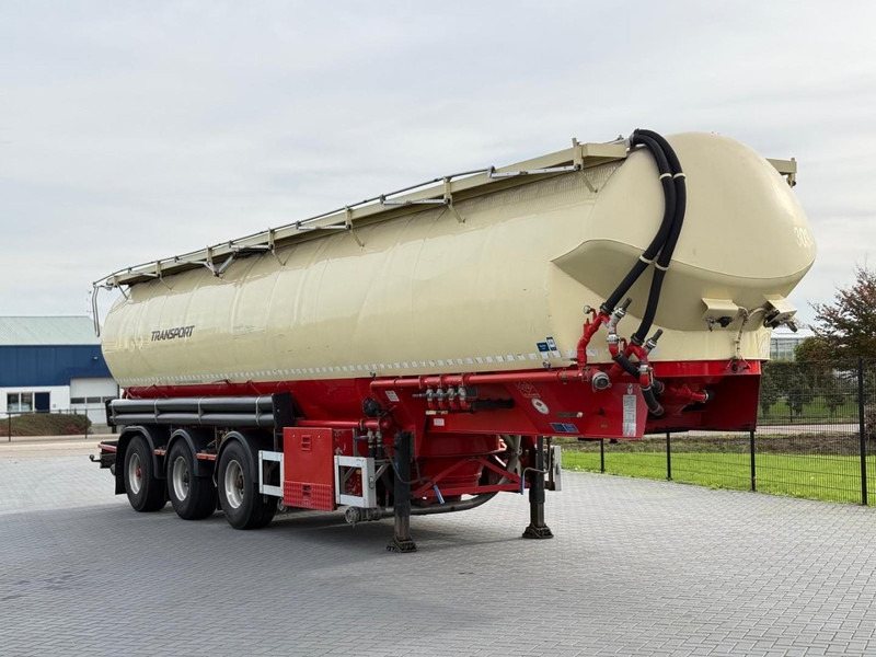 Feldbinder EUT 59.3 4 KAMER, STUURAS, 3 X 10 TONS ASSEN, 59 KUUB. - Semi-trailer tangki: gambar 1 Feldbinder EUT 59.3 4 KAMER, STUURAS, 3 X 10 TONS ASSEN, 59 KUUB. - Semi-trailer tangki: gambar 1