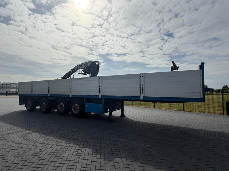 Pacton T4-001 STENENTRAILER, 4 ASSEN, KENNIS 14T/M, GOEDE CONDITIE. - Semi-trailer flatbed: gambar 3 Pacton T4-001 STENENTRAILER, 4 ASSEN, KENNIS 14T/M, GOEDE CONDITIE. - Semi-trailer flatbed: gambar 3