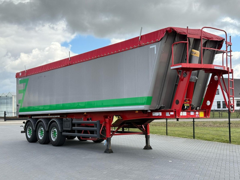 Stas S300CX KIPPER, TOP CONDITION, 55M3, HOLLAND TRAILER. - Semi-trailer jungkit: gambar 1 Stas S300CX KIPPER, TOP CONDITION, 55M3, HOLLAND TRAILER. - Semi-trailer jungkit: gambar 1