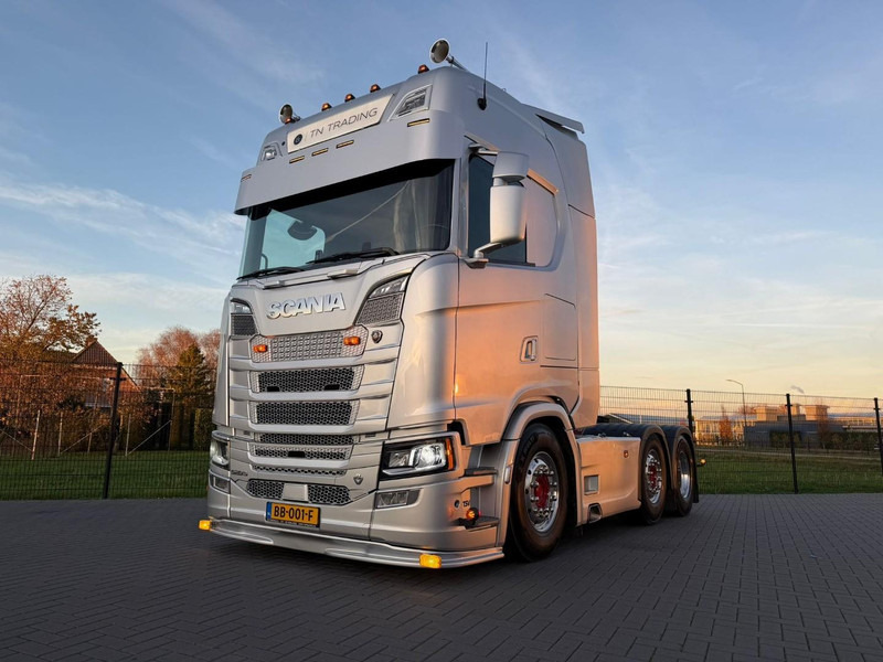 Scania S520 6X2/4, VOLLUCHT, LEER, RETARDER, PARK COOL, EURO 6D. - Tractor head: gambar 4 Scania S520 6X2/4, VOLLUCHT, LEER, RETARDER, PARK COOL, EURO 6D. - Tractor head: gambar 4