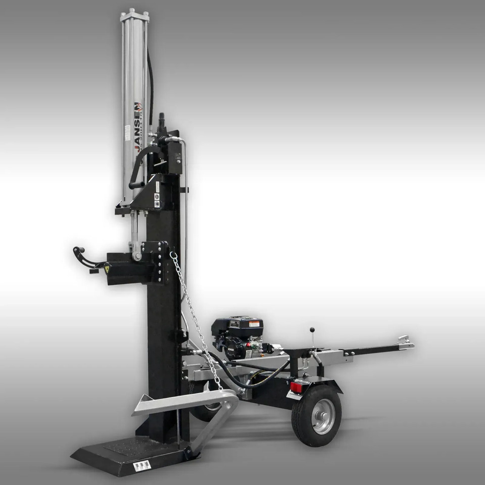 Log splitter baru Łuparka pionowa Jansen HS-20H110-V2, Spalinowa, 20ton, 110cm, Silnik 6.5KM: gambar 1